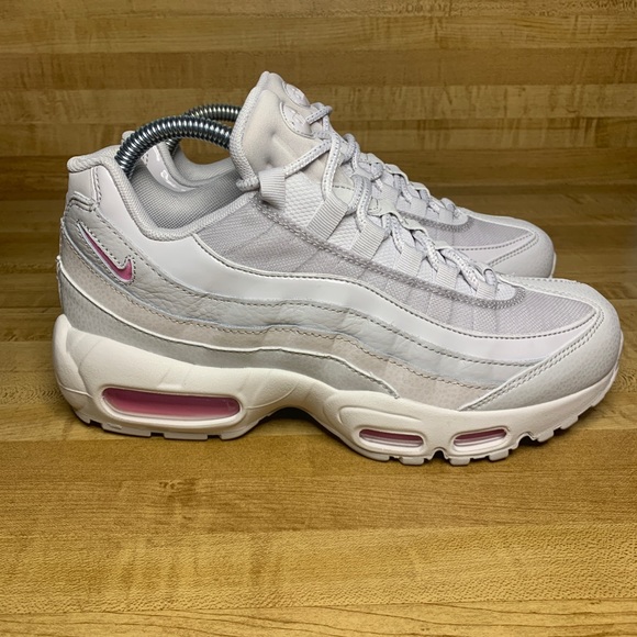 grey and pink air max 95